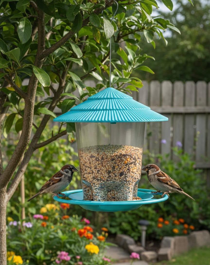 Hanging Bird Feeder for Garden & Balcony
