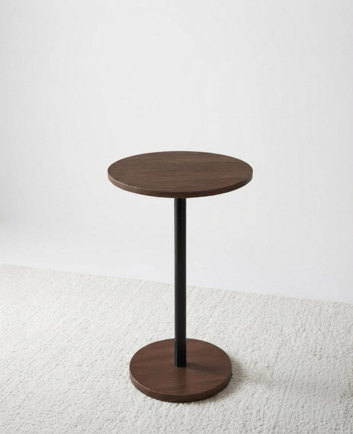 Modern Round Wooden Side Table