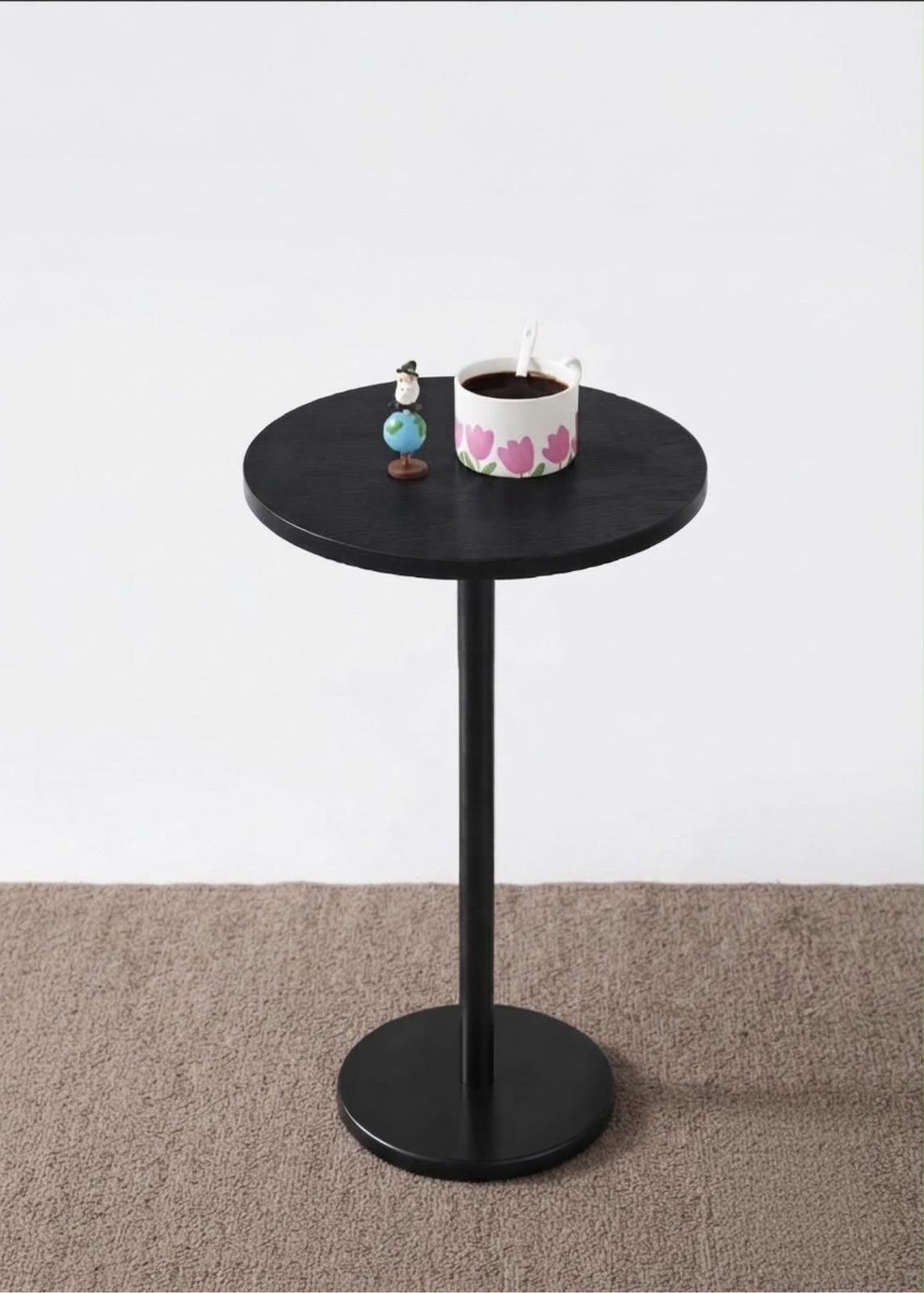 Modern Round Wooden Side Table