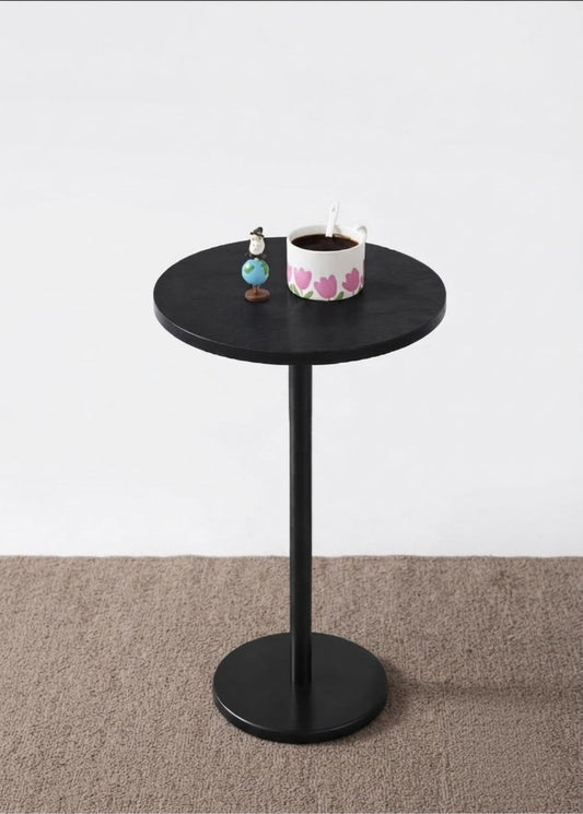 Modern Round Wooden Side Table