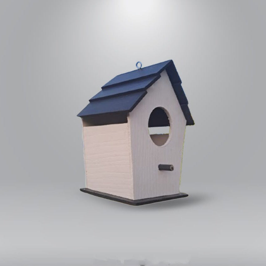 PVC Bird House – Weatherproof Nesting Box for Garden