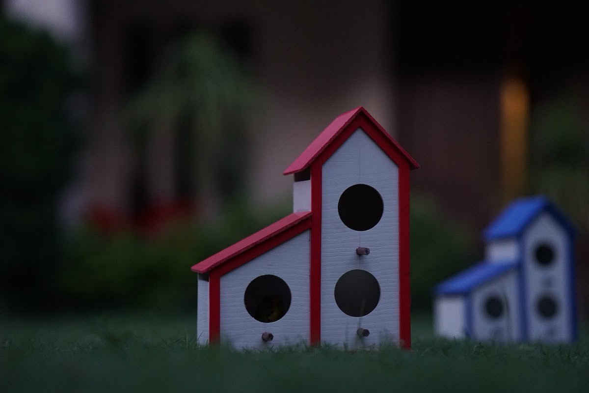 3-in-1 PVC Multi-Room Bird House