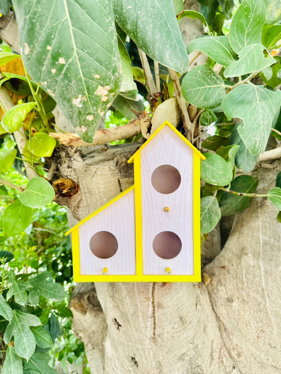 3-in-1 PVC Multi-Room Bird House