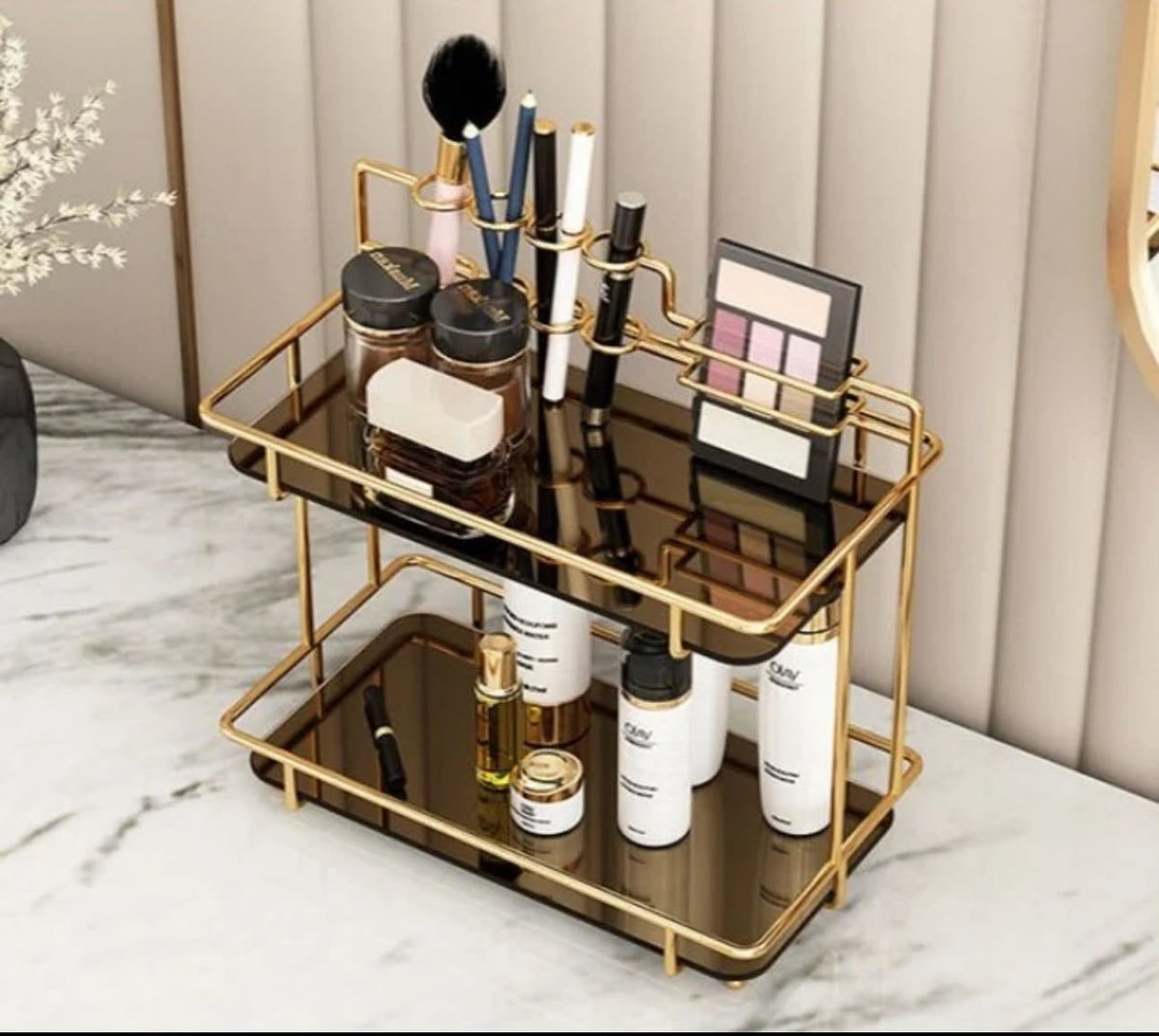 2-Tier Premium Vanity Organizer