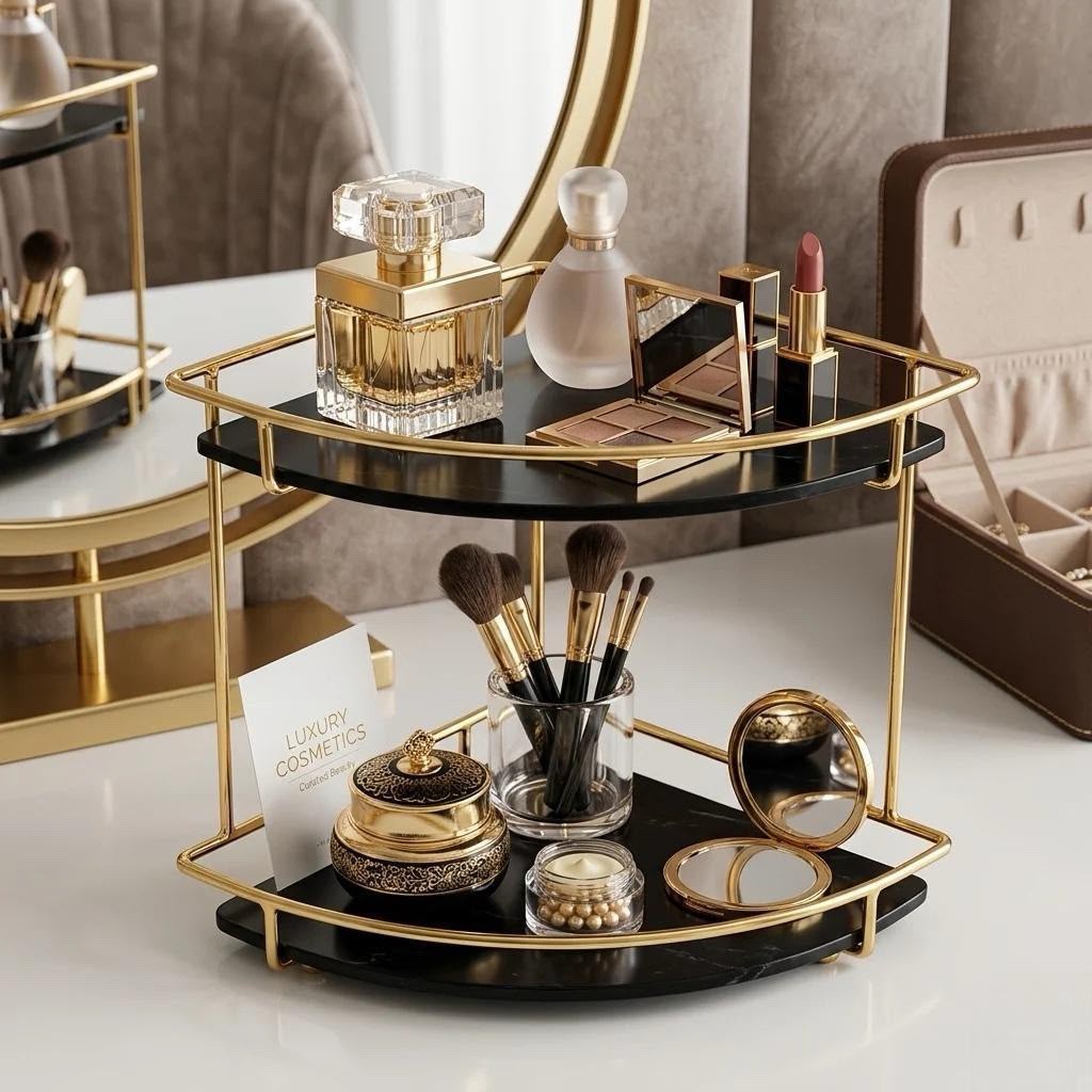 Lipstick Perfume Cosmetic Skin Care Product Storage Rack
