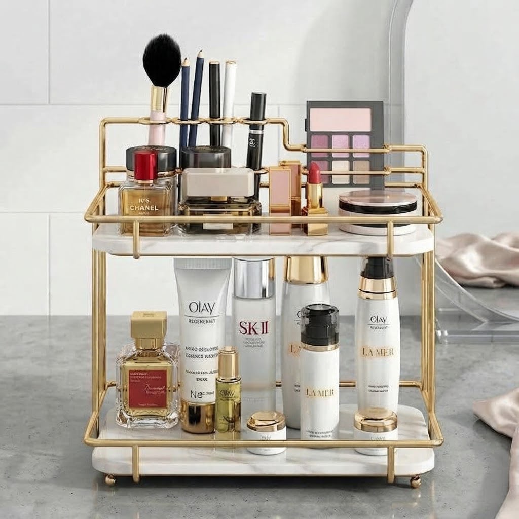 2-Tier Premium Vanity Organizer